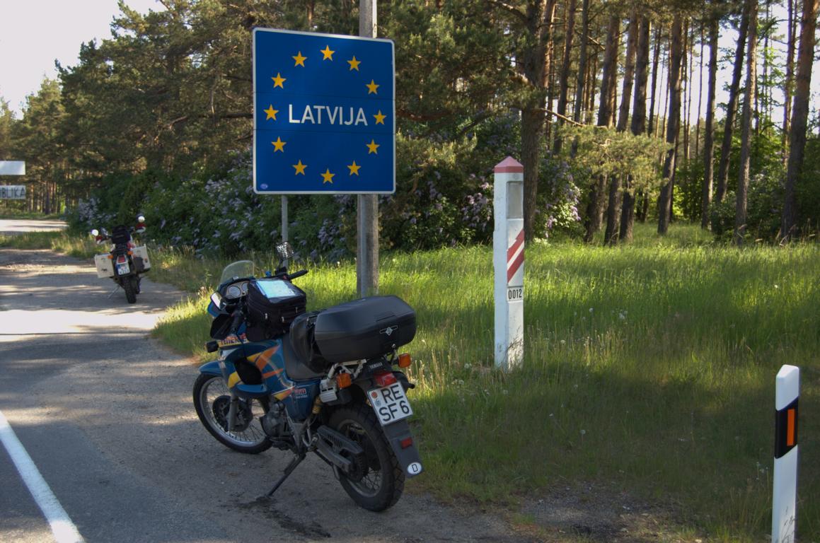 Mit dem Motorrad durch das Baltikum