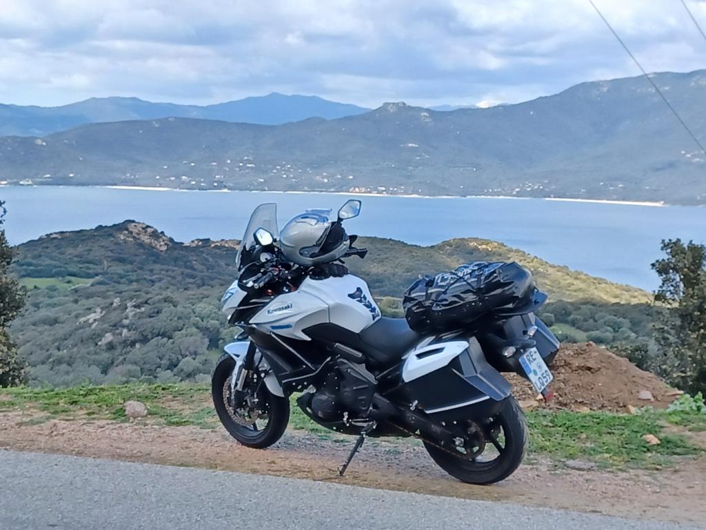 Blick auf die Südwestküste von Korsika