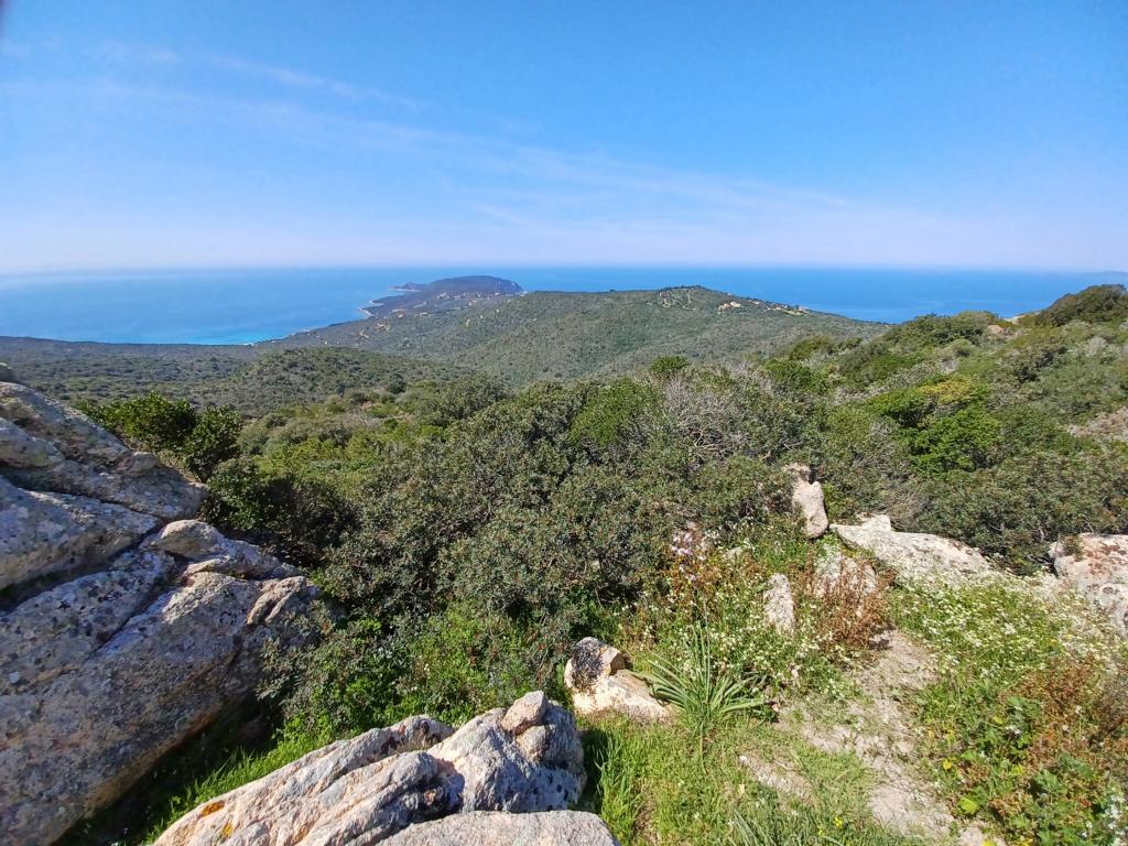 Aussicht an der Südwestküste Korsikas