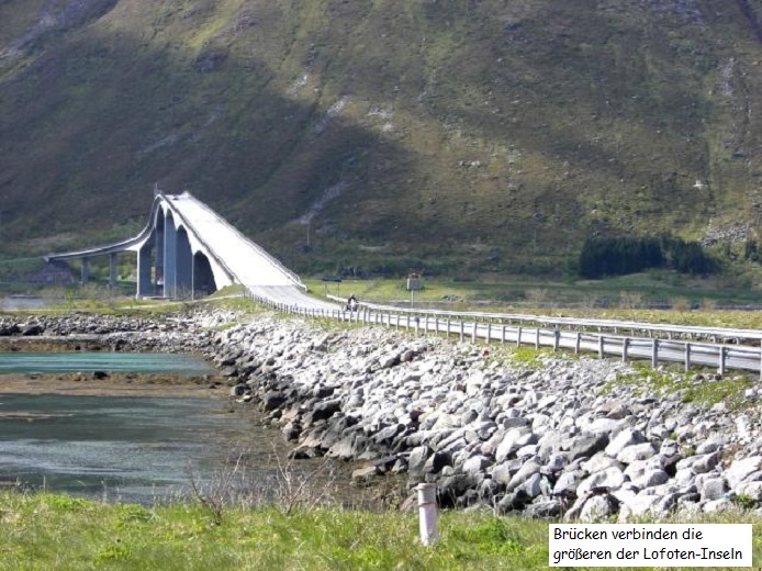 Brücke auf den Lofoten