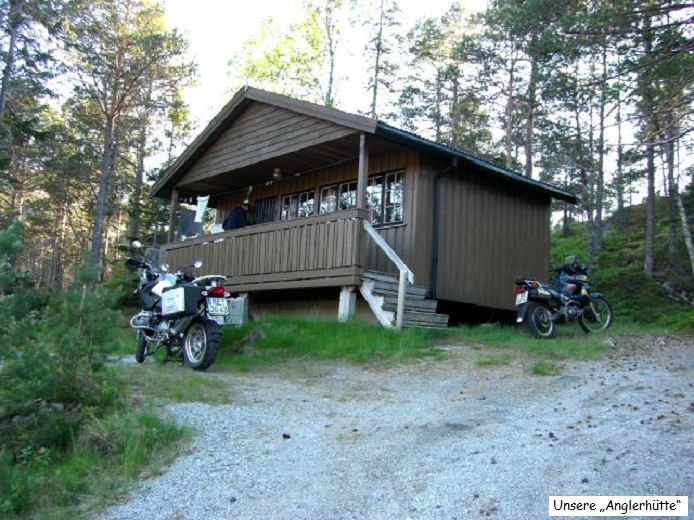 Unsere Hütte in Svaberget, südlich von Holm