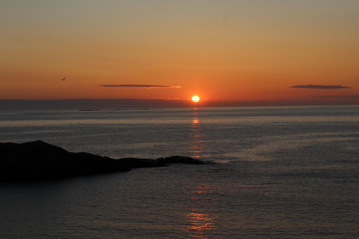 Sonnenuntergang auf der Insel Runde