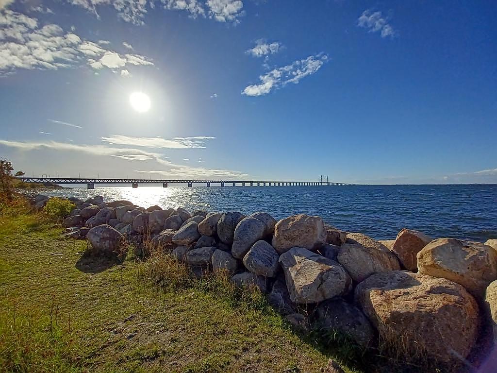 Die Öresundbrücke verbindet Kopenhagen und Malmö