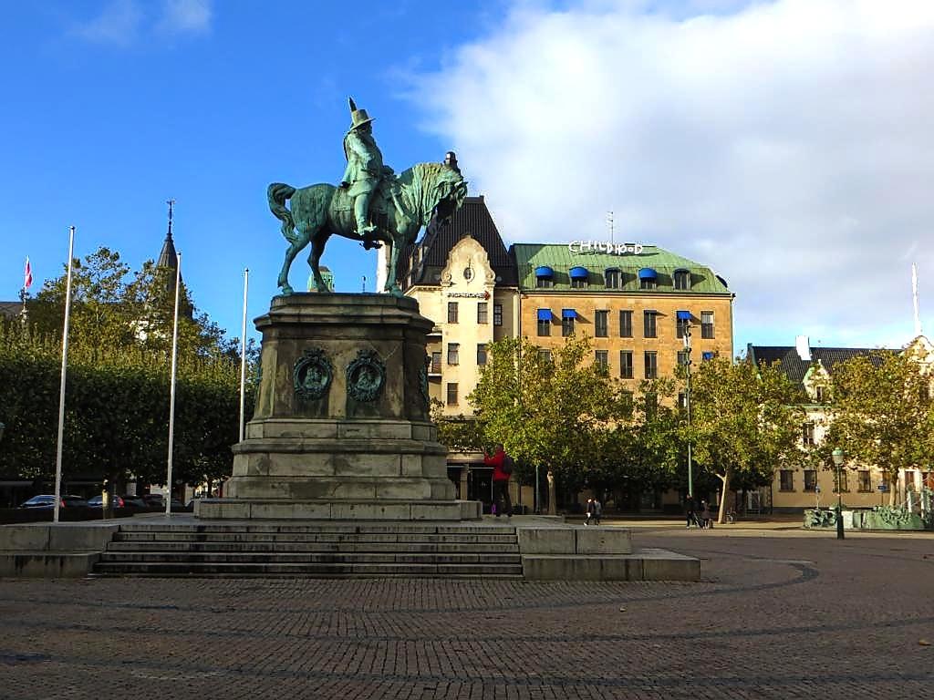 Statue von König Karl X. Gustav