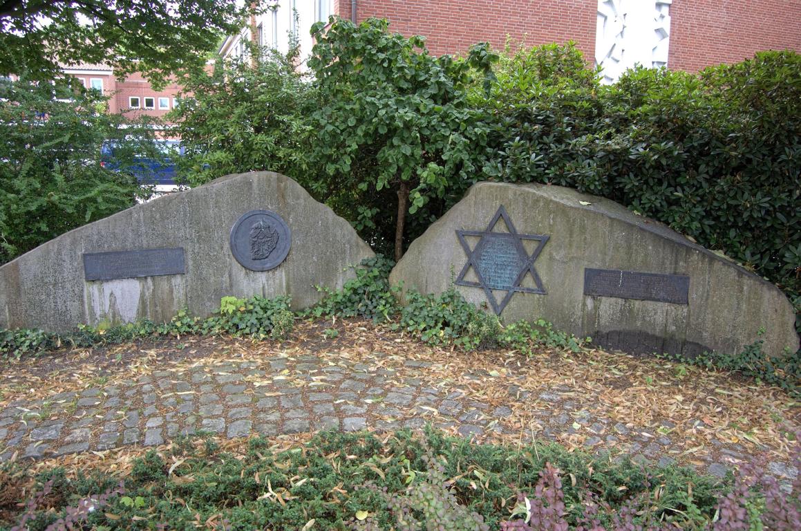 n der jüdischen Gedenkstätte von Meppen