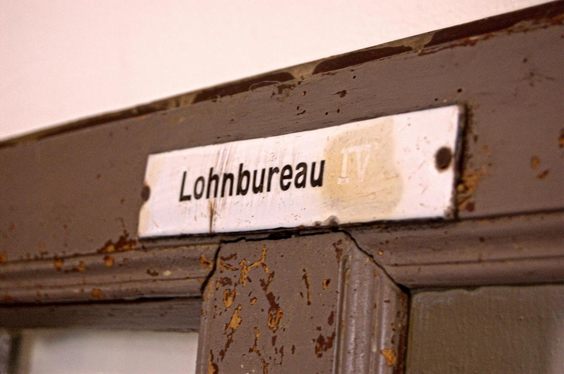 Lohnbüro der Glashütte Gernheim