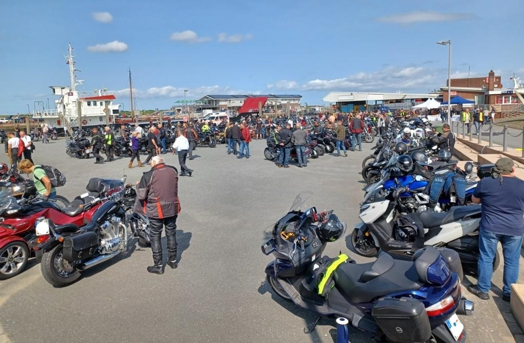 Motorradtreffen in Harlesiel/Ostfriesland