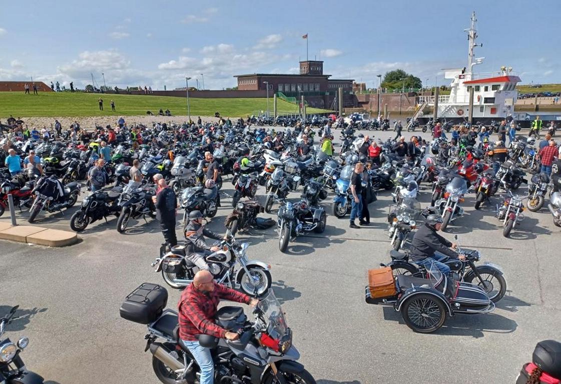 Motorradtreffen in Harlesiel/Ostfriesland