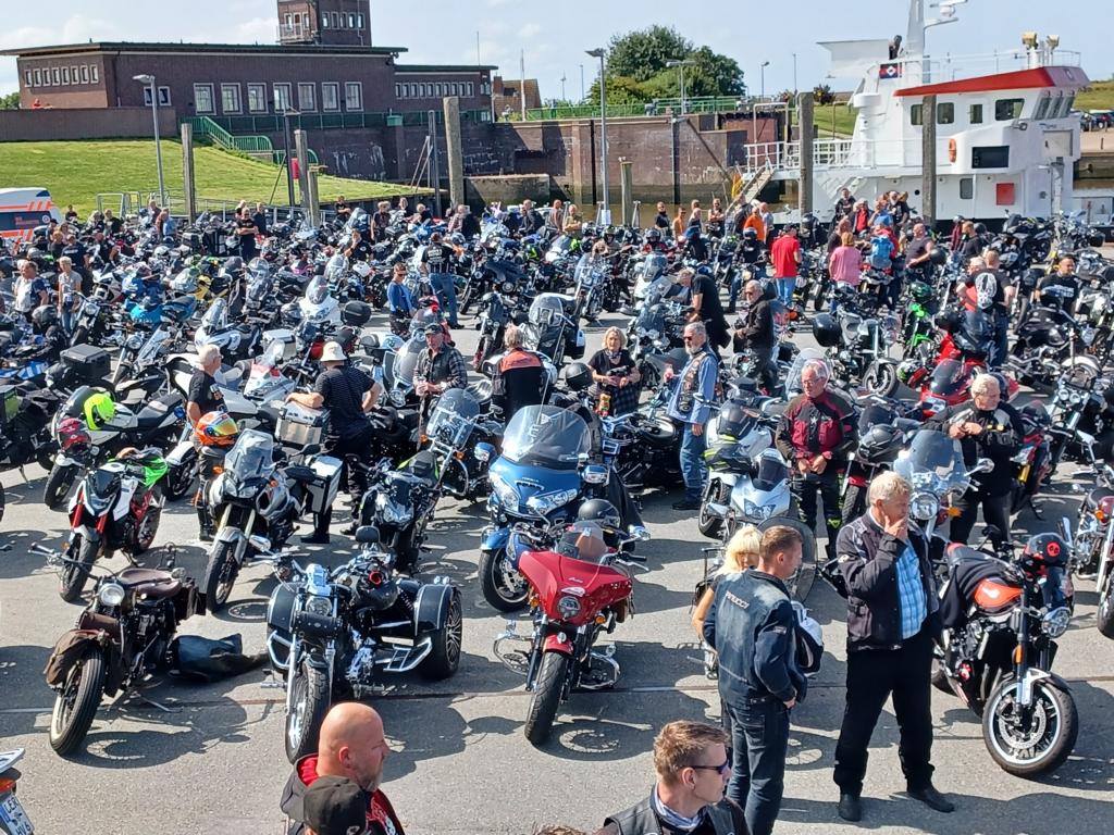 Motorradtreffen in Harlesiel/Ostfriesland