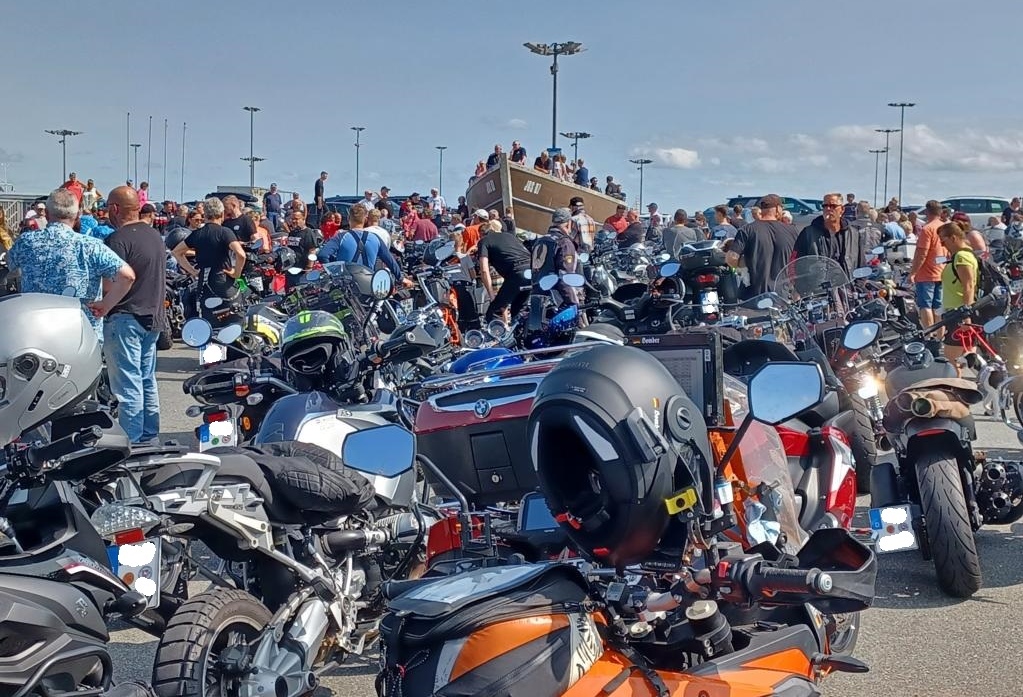 Motorradtreffen in Harlesiel/Ostfriesland