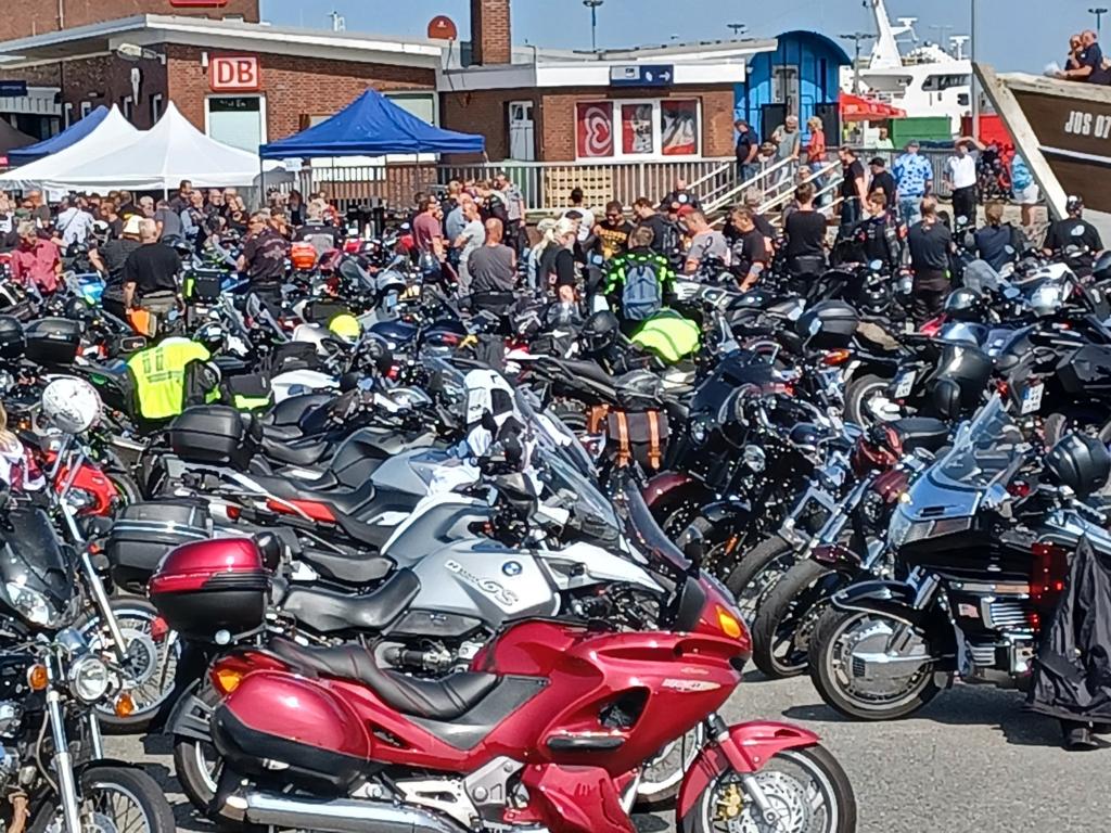 Motorradtreffen in Harlesiel/Ostfriesland