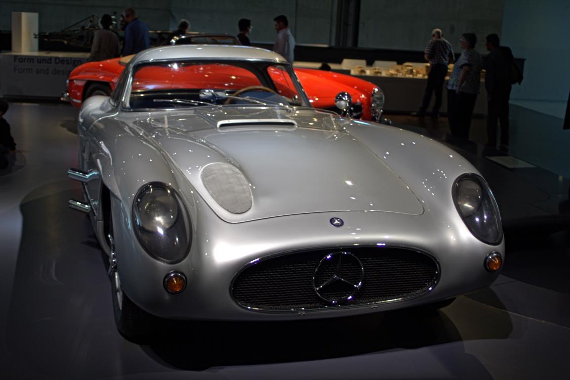 Das Uhlenhaut-Coupé im Mercedes-Benz Museum