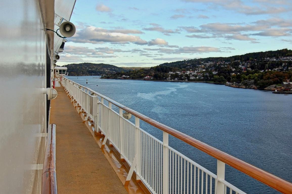 Fahrt durch den Oslofjord