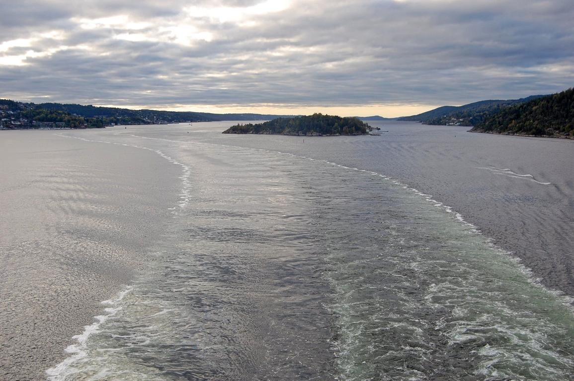 Fahrt durch den Oslofjord