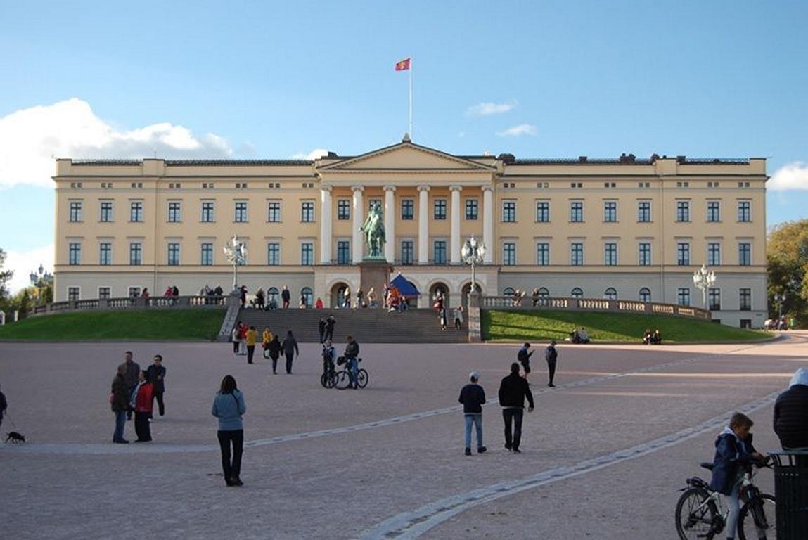 Schloss der norwegischen Königsfamilie