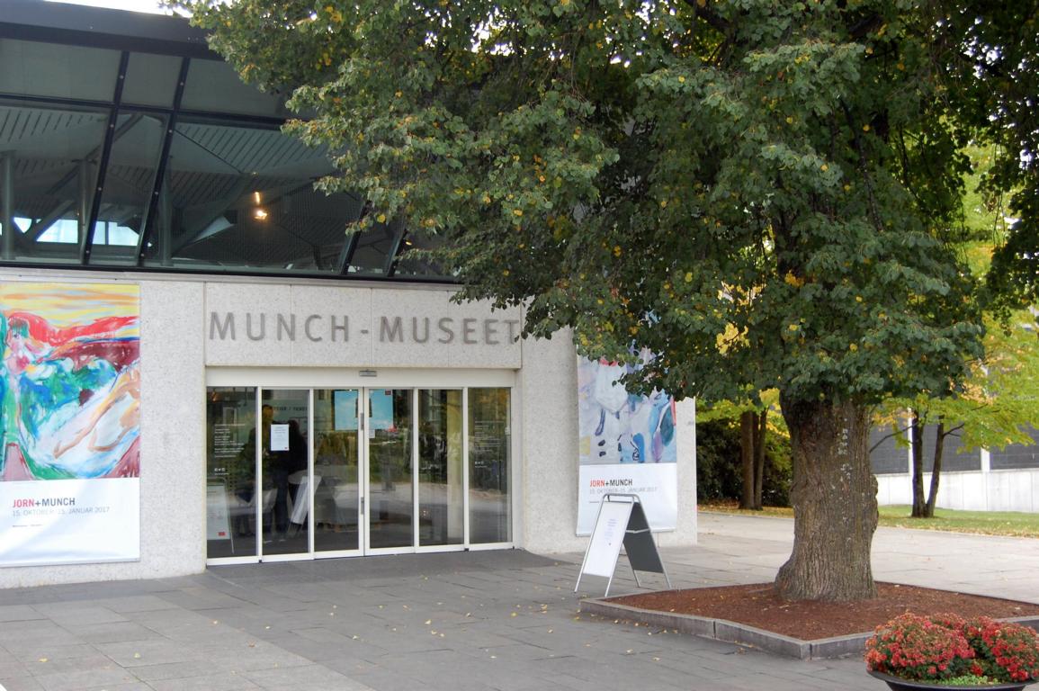 Eingang zum Munch-Museum