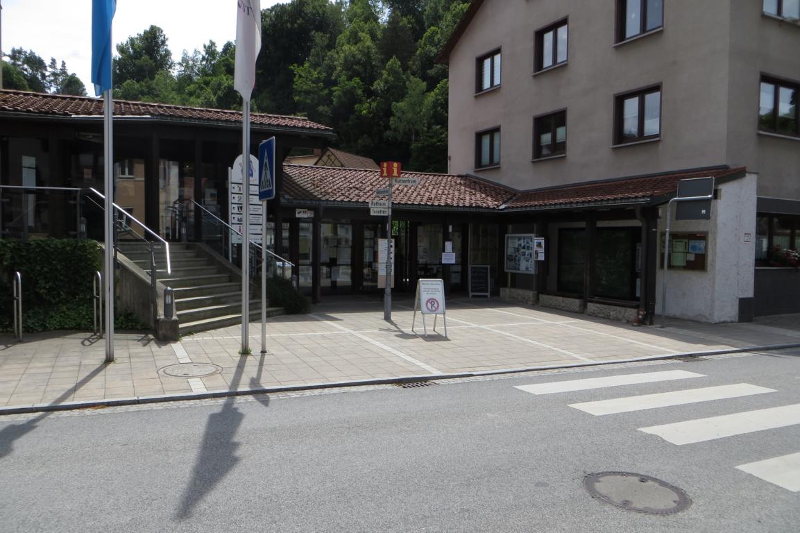 Das Tourismusbüro in Pottenstein