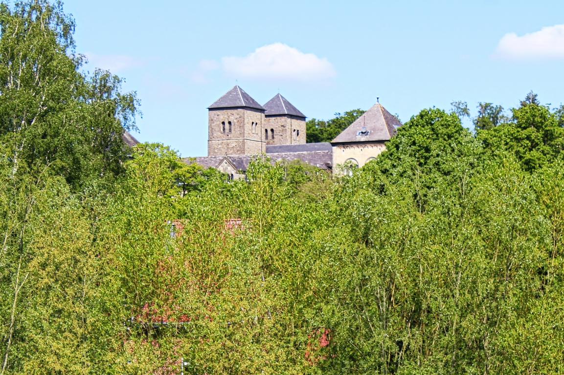 Blick auf die Kirche von Kloster Gerleve