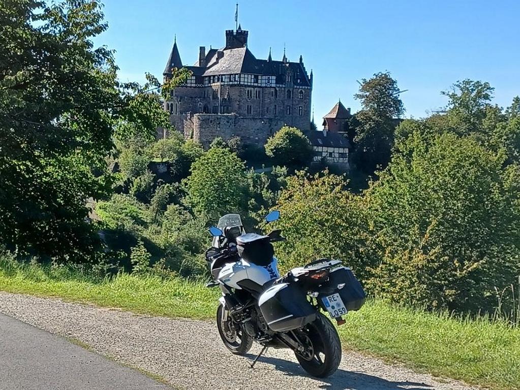 Motorradfahren im Weserbergland