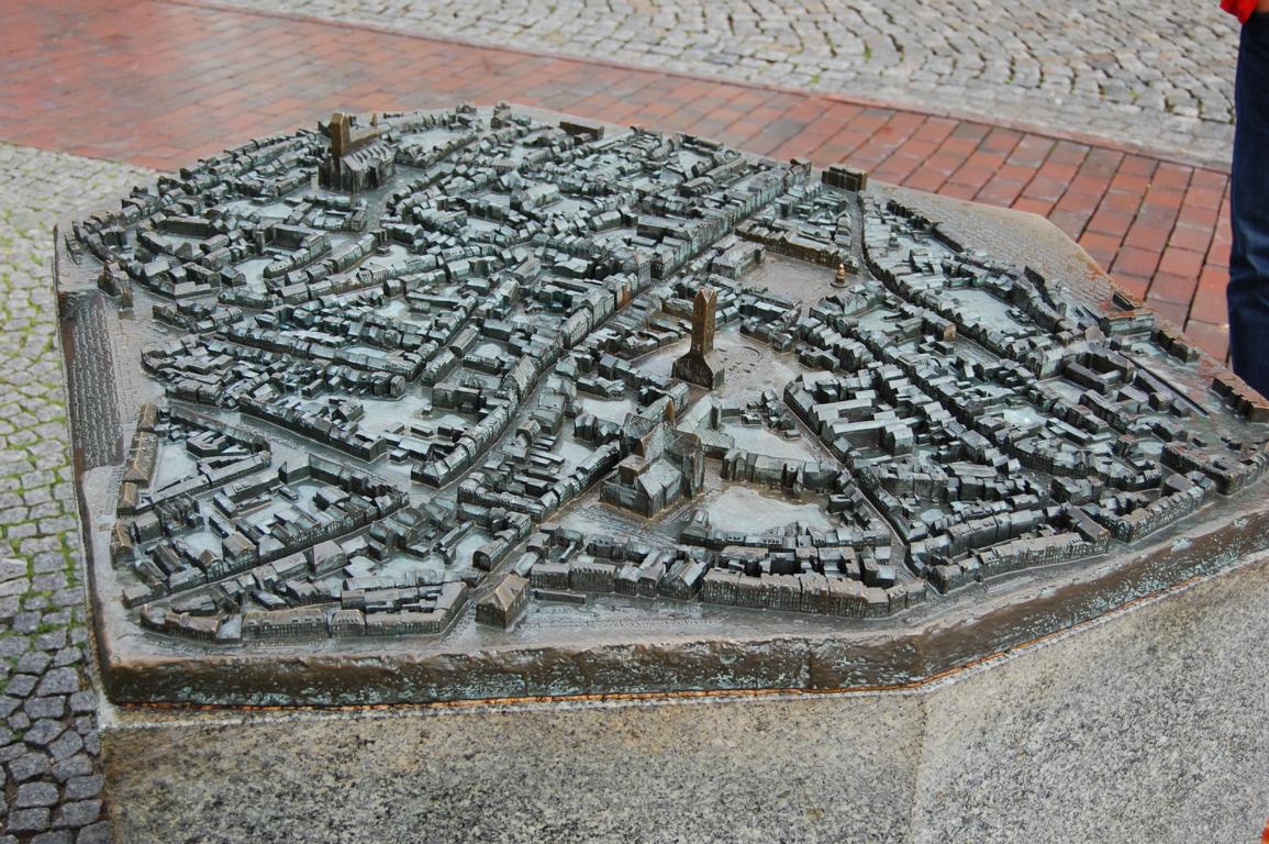 Stadtrelief von Wismar