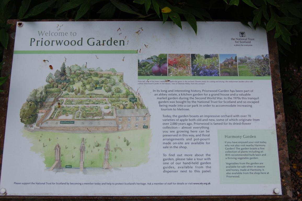Übersicht 'Priorwood Garden'