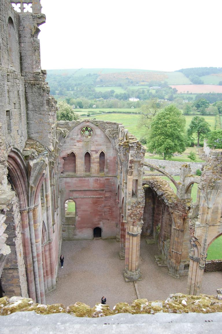 Die Ruine von Melrose Abbey