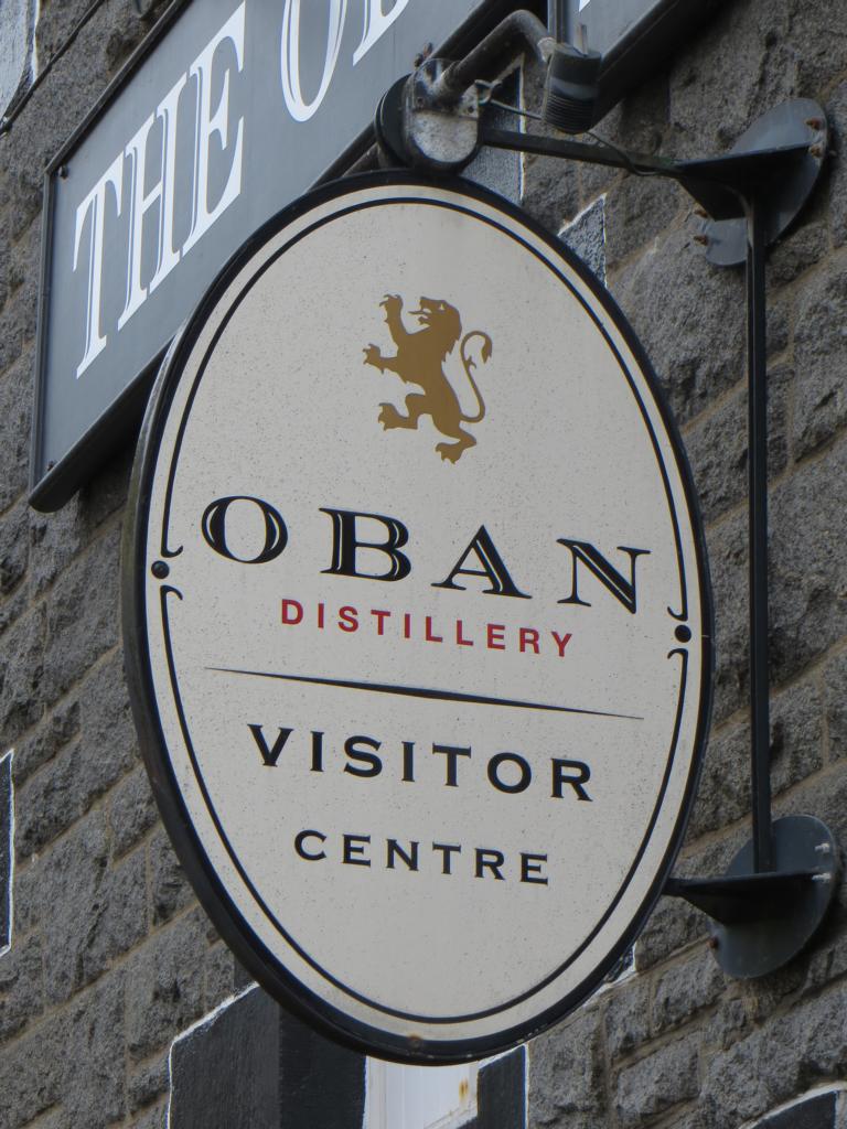 Die Whisky-Distillery in Oban