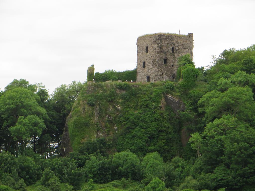 Die Ruine des 'Dunollie Castle'