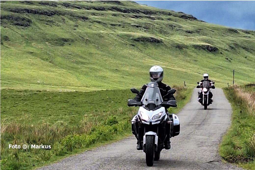 Unterwegs auf Single-Track-Roads