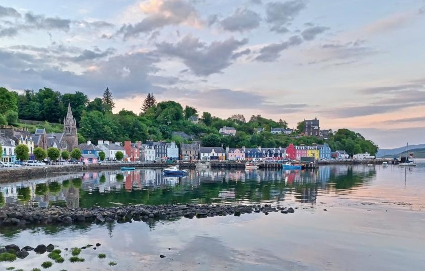 Häuserzeile in Tobermory