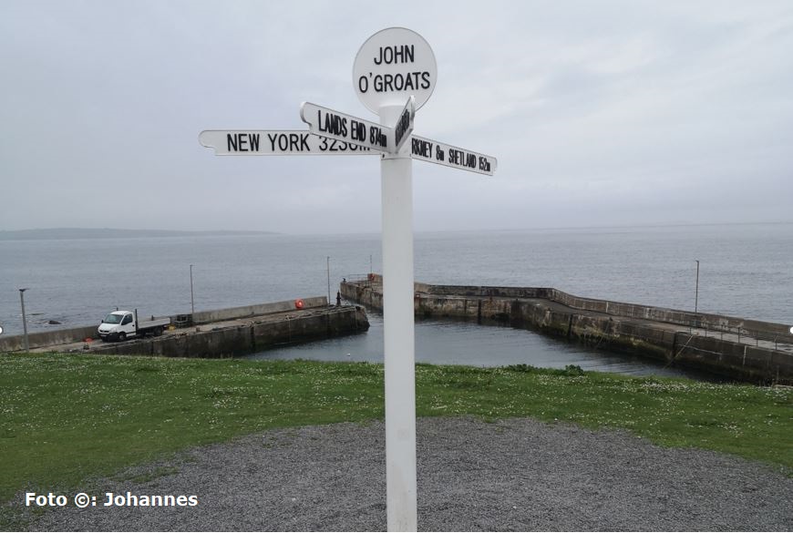 Pause in John o’Groats