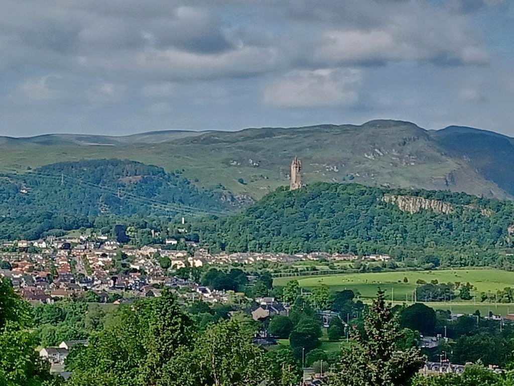 Blick auf das Wallace Monument