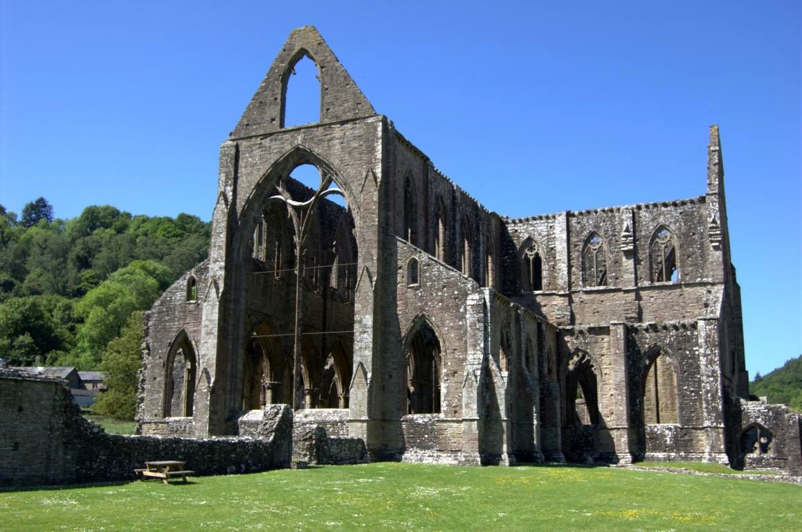 Das ehemalige Zisterzienserkloster Tintern Abbey
