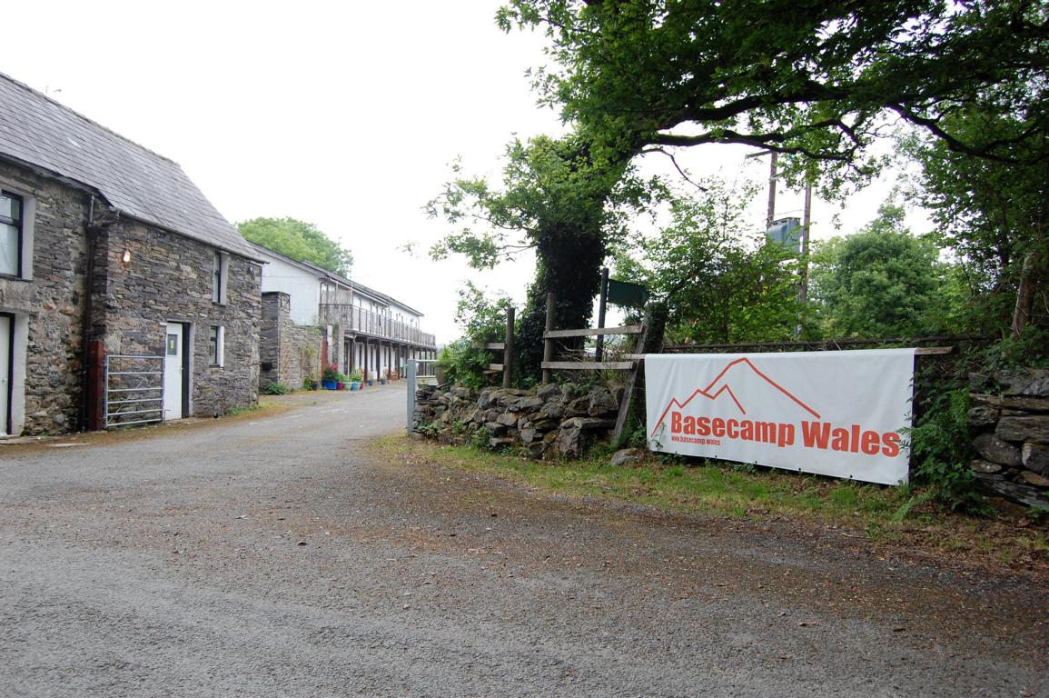 Das 'Basecamp Wales' in der Nähe von Llanllyfni