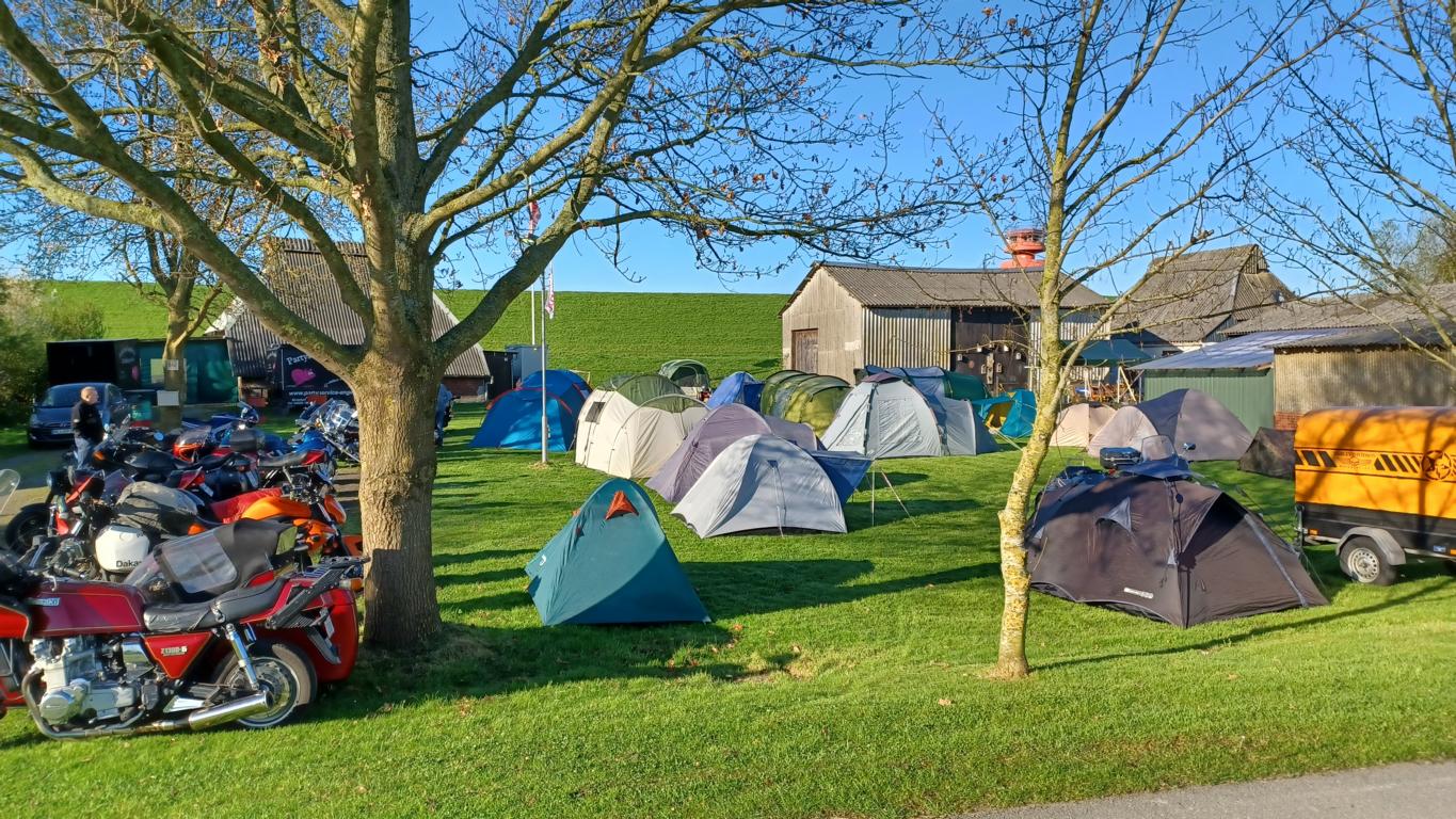 Motorradtreffen in Brokdorf
