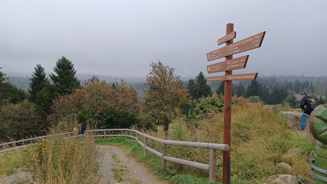 Wanderweg zum Brocken Wanderweg zum Brocken