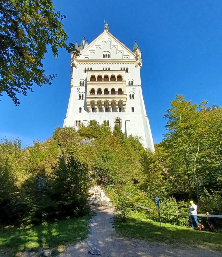 R&uuml;ckseite des Schlosses