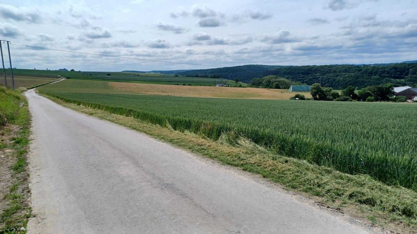 Pause mit Aussicht in Luxemburg