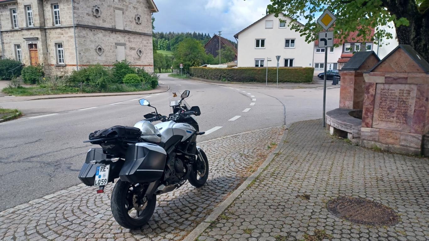 Stopp am Straßenrand Stopp am Straßenrand
