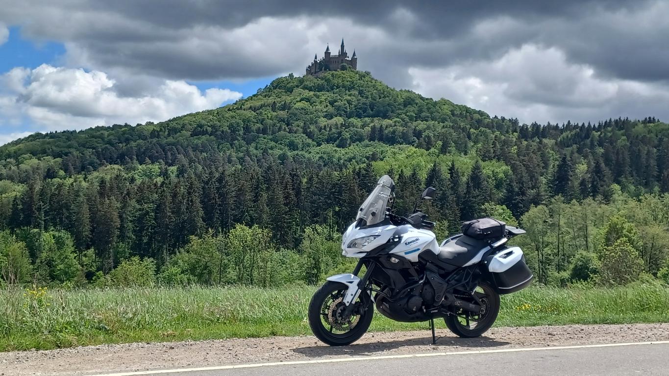 Blick auf Burg Hohenzollern Blick auf Burg Hohenzollern