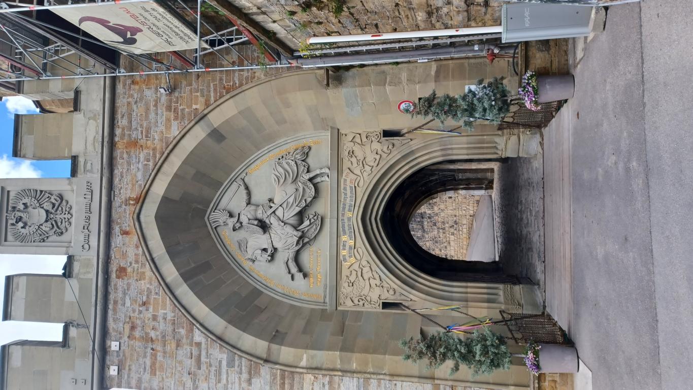 Blick auf Burg Hohenzollern Blick auf Burg Hohenzollern