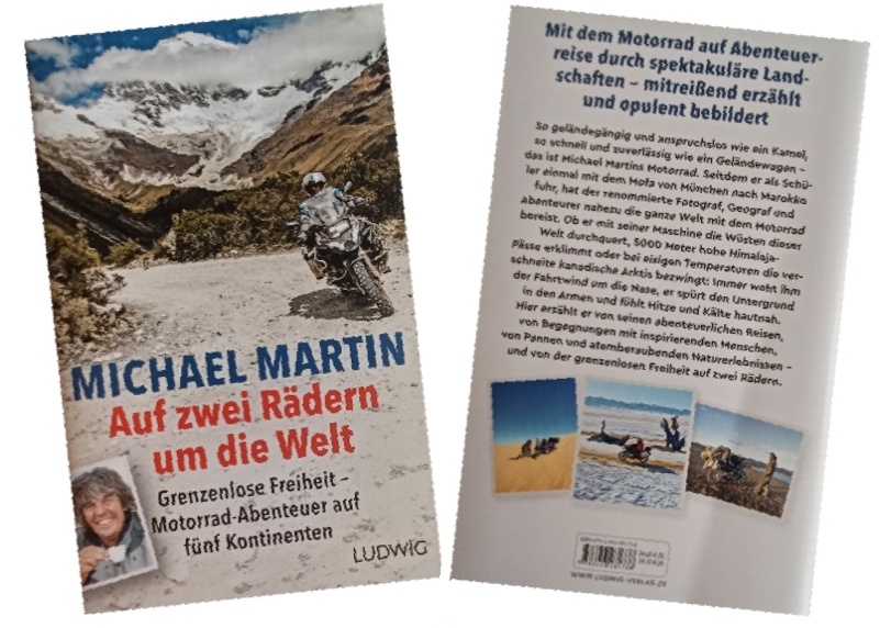 Buch 'Michael Martin - Auf zwei R&auml;dern um die Welt'