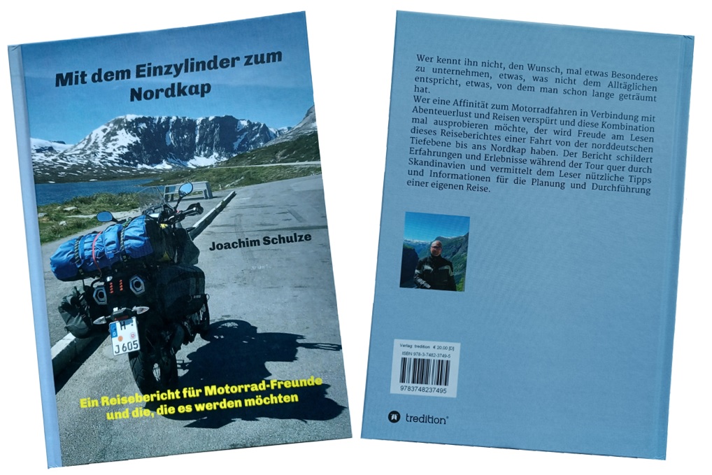 Buch 'Joachim Schulze - Mit dem Einzylinder zum Nordkap'